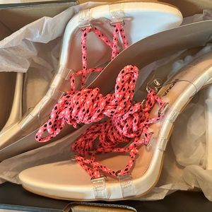 Fashion Nova Hope Heeled Hot Pink Heels 9